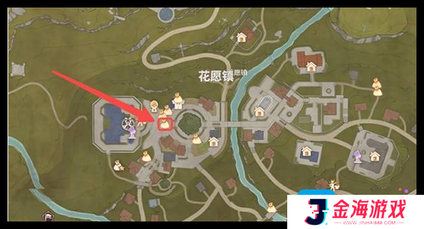 《无限暖暖》花愿镇商人位置一览