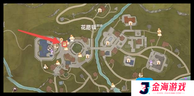 《无限暖暖》花愿镇商人位置一览