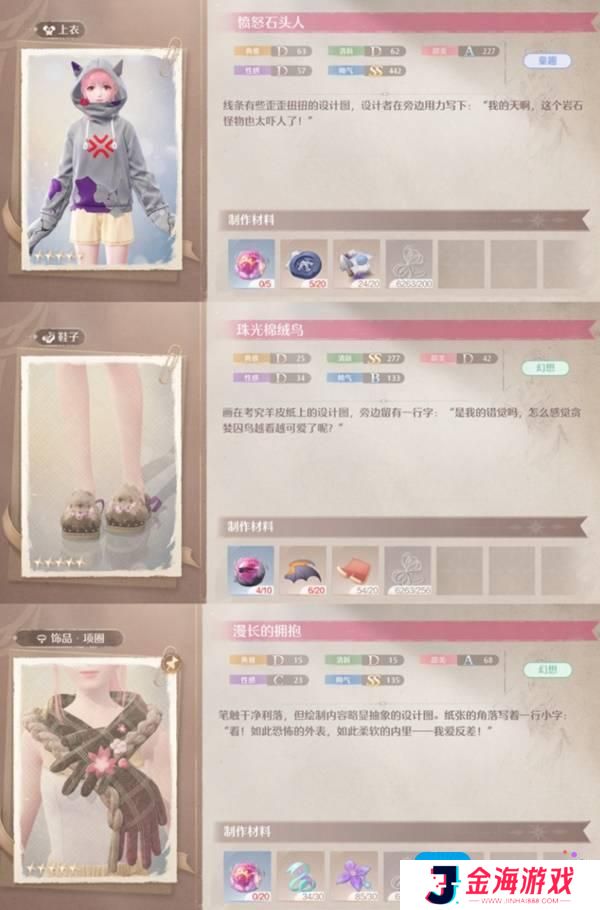 无限暖暖金蔷薇套装怎么做