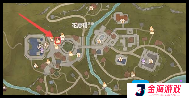 《无限暖暖》花愿镇商人位置一览