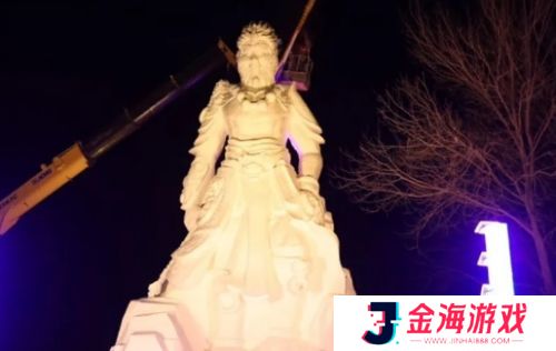 哈尔滨冰雕刻出《黑神话悟空》,还原度令人惊叹,北方也有自己的天命人