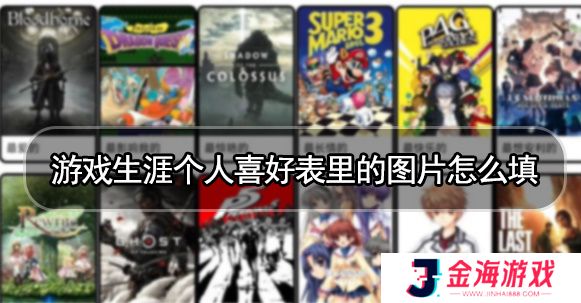游戏生涯个人喜好表怎么制作-游戏生涯个人喜好表怎么写