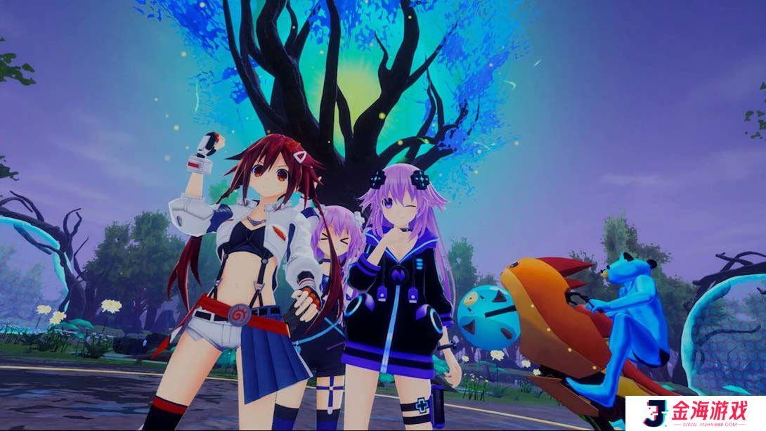 【英版】超次元游戏 海王星 骑士对战 .Neptunia Riders VS Dogoos 英语_4