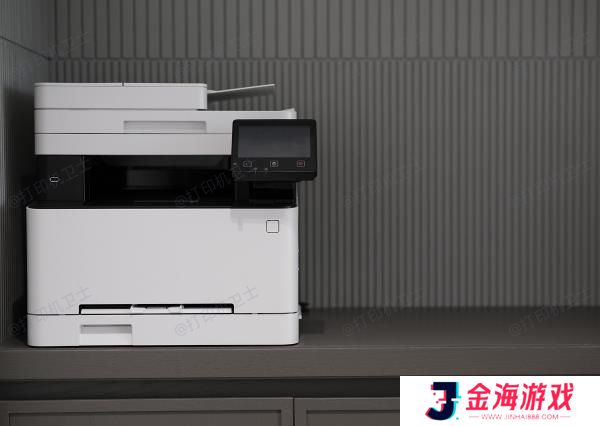 打开打印机盖子